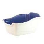 Large Hooded Cat Litter Box - Blue