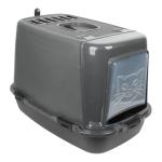 Hooded Cat Litter Box with Flap Door