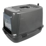 Hooded Cat Litter Box with Flap Door
