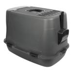 Hooded Cat Litter Box with Flap Door