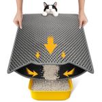 Conlun Cat Litter Mat - Waterproof, Non-Slip, Grey