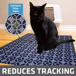 Cat Litter Mat for Mess-Free Floors, Machine Washable