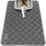 Conlun Waterproof Cat Litter Trapping Mat, Grey
