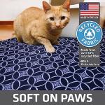 Cat Litter Mat for Mess-Free Floors, Machine Washable