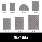 GORILLA GRIP Cat Litter Box Mat - 35x23 Inches