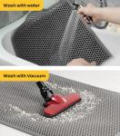 Conlun Cat Litter Mat - Waterproof, Non-Slip, Grey