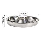 SOUJOY Stainless Steel Non-Skid Pet Feeding Bowls