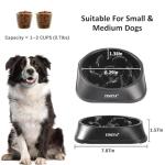 YINEYA Slow Feeder Dog Bowl Puzzle For Medium Breeds