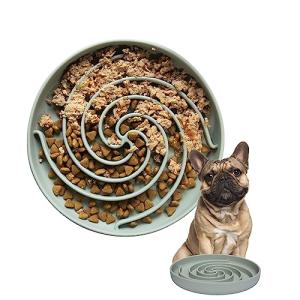 Bifeaw Non-Slip Silicone Slow Feeder Dog Bowl