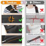 Tomkas Small Dog Sling Carrier - Adjustable & Stylish