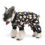 PUPTECK Soft Fleece Dog Pajamas for Pets