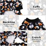 PUPTECK Soft Fleece Dog Pajamas for Pets