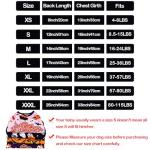 Halloween Dog Shirts 4 Pack for Medium Large Dogs