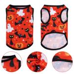 Halloween Ghost Dog Shirts - 4 Pack for Pets