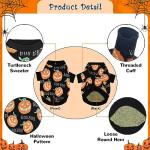 Cute Pumpkin Halloween Sweater for Small Pets
