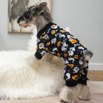 PUPTECK Soft Fleece Dog Pajamas for Pets