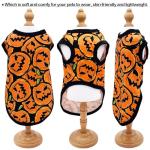 Halloween Dog Shirts 4 Pack for Medium Large Dogs