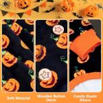 KYEESE Adorable Pumpkin Dog Pajamas for Halloween