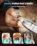 4-in-1 Dog Grooming Kit with LCD Display