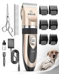 Low Noise Dog Grooming Clipper Kit - Gold