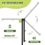 Adjustable Dog Grooming Arm and Hammock Combo