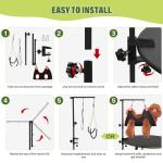 Adjustable Dog Grooming Arm and Hammock Combo