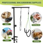 Adjustable Dog Grooming Arm and Hammock Combo