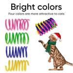 Colorful 30-Pack Cat Spring Toys for Playtime
