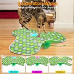 Interactive Rechargeable Cat Toy with Moving Feathers