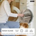 Round Washable Dog and Cat Bed, 20 Inches