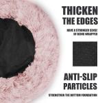 Round Plush Hooded Cat Bed Cave