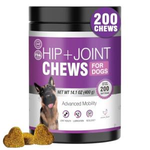 Dog Joint Support Chews with Glucosamine & MSM