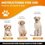 Zozdal Dog Joint Supplement with Glucosamine, 180 Count