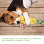 Carllg Indestructible Dog Chew Toy Squeaky Interactive Stick