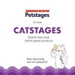 3-Tier Cat Track Toy with Spinning Balls, Orange