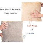 Cozy Cat Cave Bed with Removable Cushioned Pillow