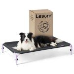 Outdoor Cooling Dog Bed for Large Dogs, Easy Assemble
