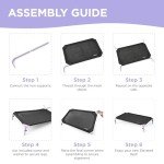 Outdoor Cooling Dog Bed for Large Dogs, Easy Assemble