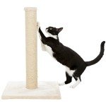 TRIXIE Parla Scratching Post | 24.5" Tall, Beige