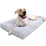 Deluxe Washable Plush Dog Bed - Gray