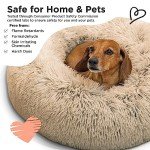 Sheri's Cozy Taupe Donut Bed 23x23