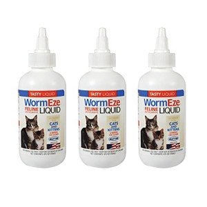 Durvet Wormeze Feline Liquid Cat Dewormer 4oz