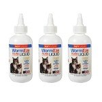 Durvet Wormeze Feline Liquid Cat Dewormer 4oz