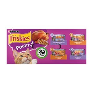 32 Pack Purina Friskies Wet Cat Food Variety