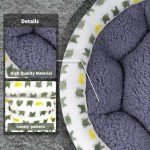 Cozy Round Plush Pet Bed for Small Dogs/Cats