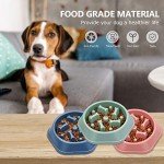 UPSKY Anti-Chocking Slow Feeder Pet Puzzle Bowl