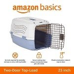 Top-Load Hard-Sided Pet Travel Carrier, Gray & Blue