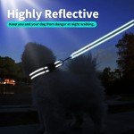 IVY&LANE Reflective Dog Collar and Leash Set,Adjustable