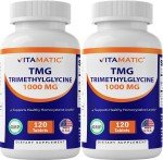 Vitamatic TMG Supplements 1000mg - 120 Tablets