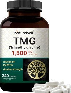 Max Strength TMG Supplements 1,500mg - 240 Capsules